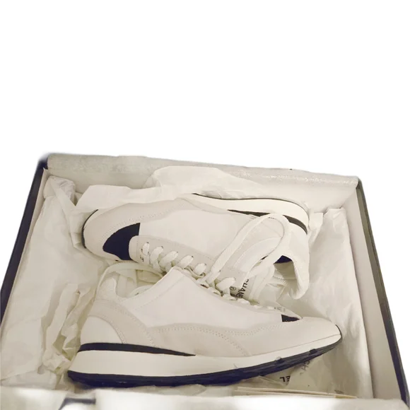 Chanel White and Black Sneakers - Picture 6 of 7